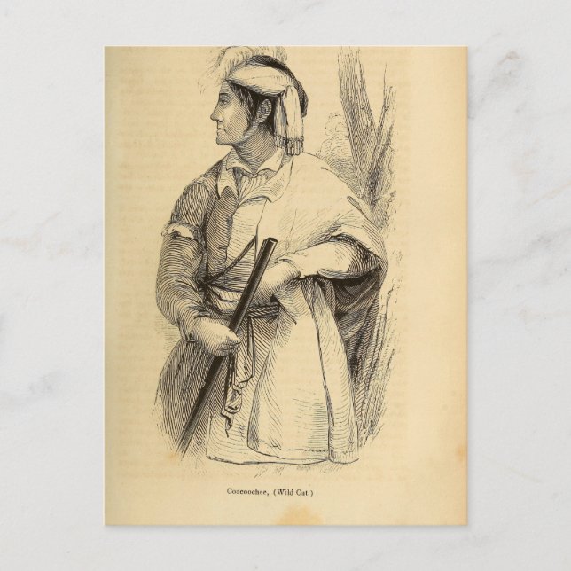 Cartão Postal Coacoochee (Frente)
