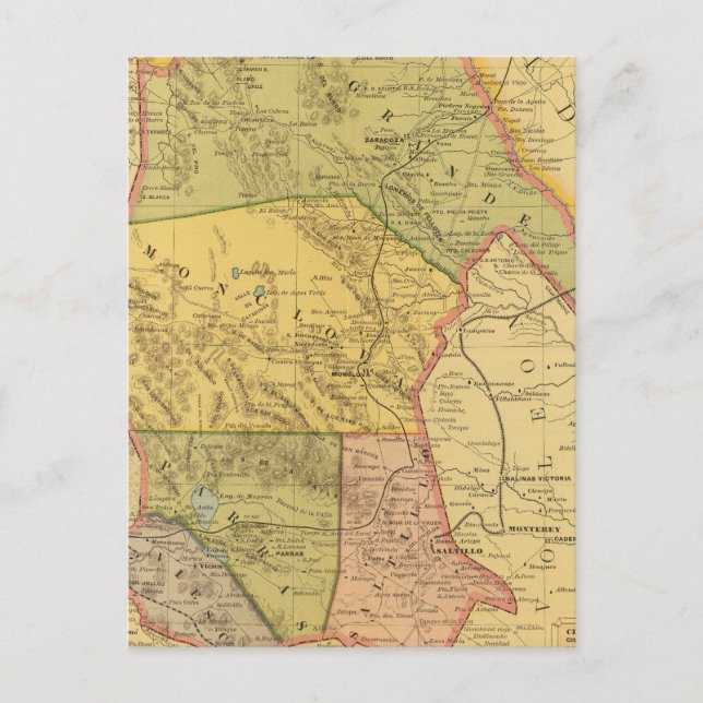 Cartão Postal Coahuila (Frente)