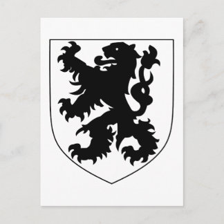 Cartão Postal Coat of Arms of Flanders