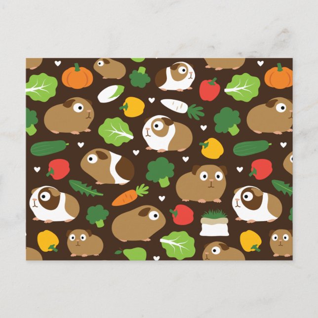 Cartão Postal Cobaias e seus deleites (Frente)