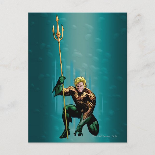 Cartão Postal Cobertura Aquaman (Frente)