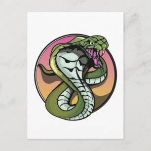 Cartão Postal Cobra