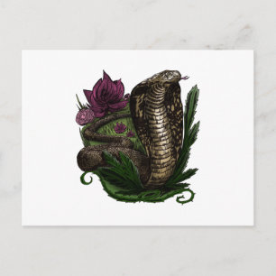 Cartão Postal Cobra
