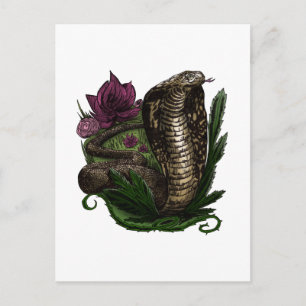 Cartão Postal Cobra
