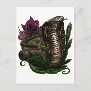 Cartão Postal Cobra