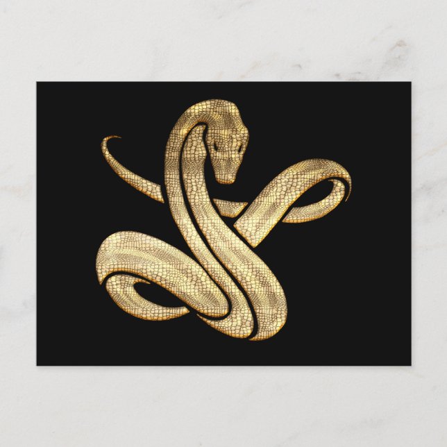 Cartão Postal Cobra (Frente)