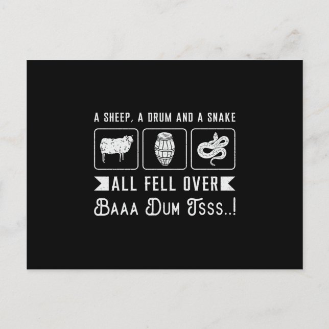 Cartão Postal Cobra Animal Reptile Cobra Snakers Pet Funny Gift (Frente)