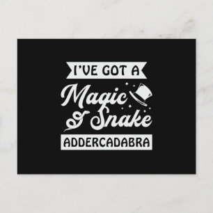 Cartão Postal Cobra Animal Reptile Snakers Cobra Pet Funny Gift