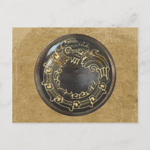 Cartão Postal Cobra Aztec