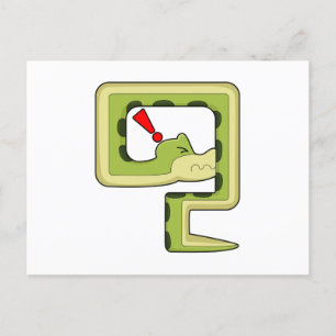 Cartão Postal Cobra Game