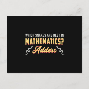 Cartão Postal Cobra Reptile Animal Cobra Snakers Pet Funny Gift