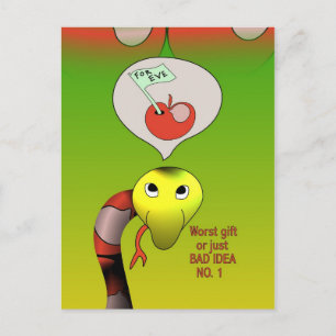 Cartão Postal Cobra tem uma má ideia