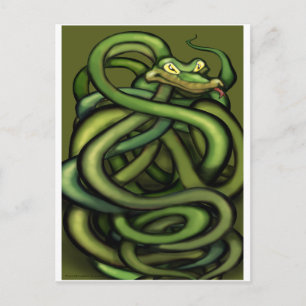 Cartão Postal Cobras