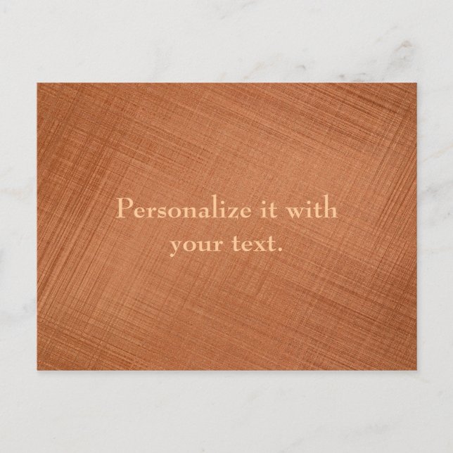 Cartão Postal Cobre Colorido (Frente)