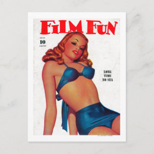 Cartão Postal Cobrir 11 da Revista Film Fun