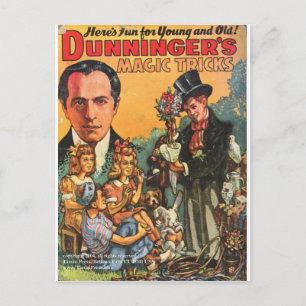 Cartão Postal Cobrir DA REVISTA DUNNINGER PULP
