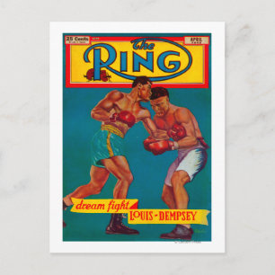 Cartão Postal Cobrir da Revista Ring
