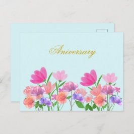 Cartão Postal cobrir do interruptor luminoso de padrão floral