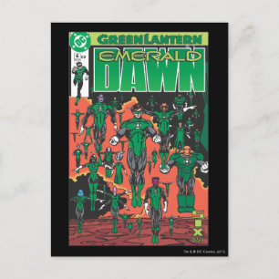 Cartão Postal Cobrir Emerald Dawn