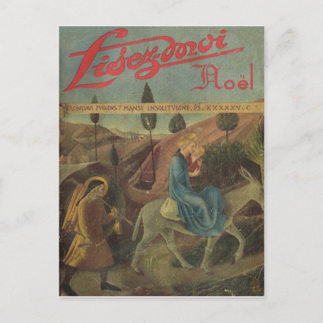 Cartão Postal Cobrir, Lisez-Moi, Estrada para Belém (Frente)