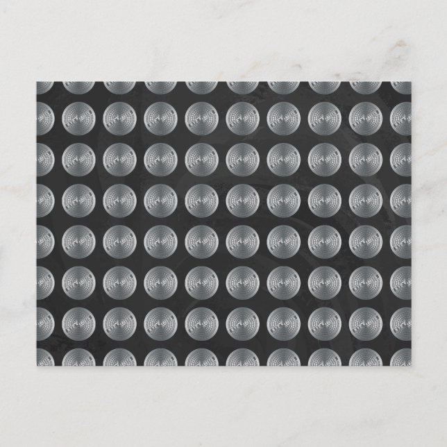 Cartão Postal Cobrir Manhole NYC (Frente)