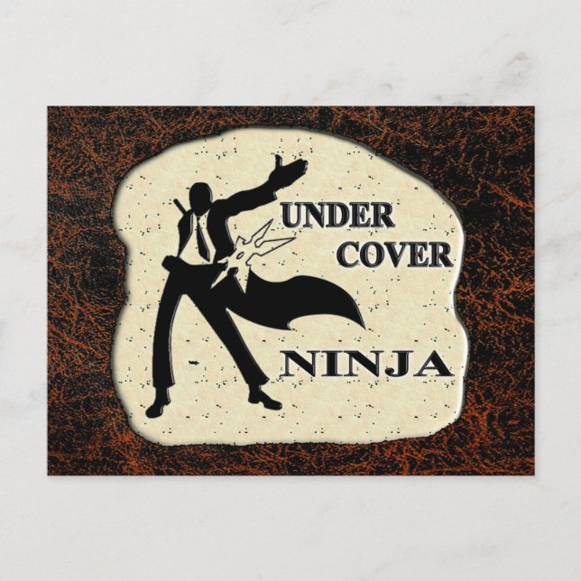 CARTÃO POSTAL COBRIR NINJA (Frente)