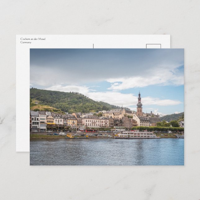 Cartão Postal Cochem Alemanha (Frente/Verso)