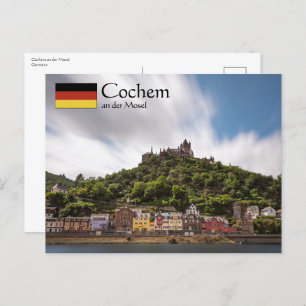 Cartão Postal Cochem Alemanha
