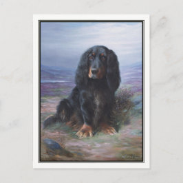 Cartão Postal Cocker Spaniel em Highlands por Lilian Cheviot