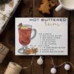Cartão Postal Cocktail de Natal Recebe Rum Amordiçoado<br><div class="desc">Este design pode ser personalizado na área fornecida pela alteração da foto e/ou do texto. Ou pode ser personalizado clicando em Personalizar este Modelo e, em seguida, escolhendo o clique para personalizar mais a opção e excluir ou alterar a cor do plano de fundo, adicionar texto, alterar a cor ou...</div>