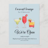 Cocktails Bebidas misturadas reabertura de Bares