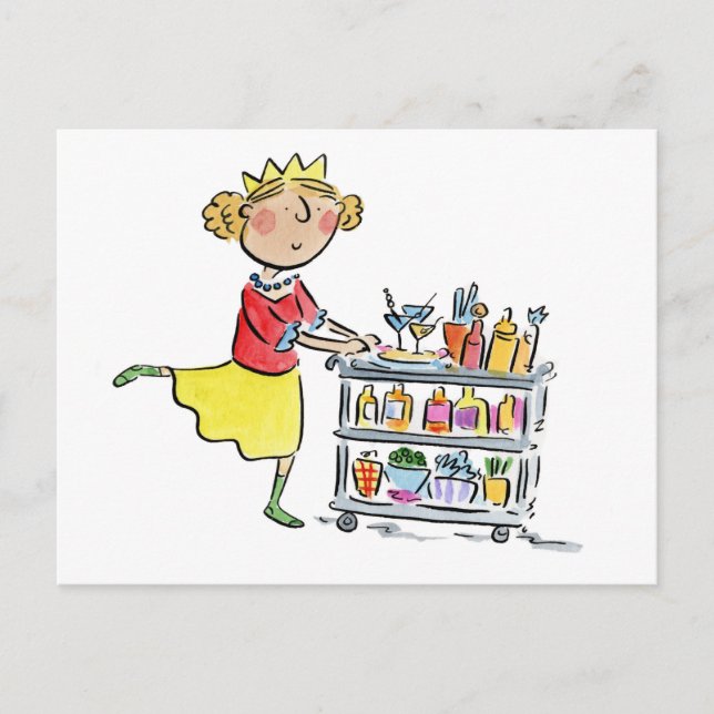 Cartão Postal Cocktails de Natal (Frente)