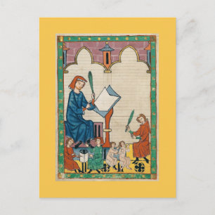 Cartão Postal Codex Manesse