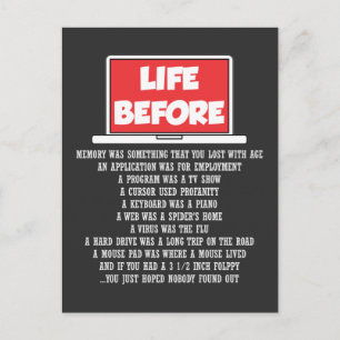 Cartão Postal Codificador de software do programador do Geek de