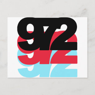 Cartão Postal Código de área 972