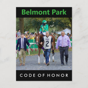 Cartão Postal Código de Honra por Missão Nobre