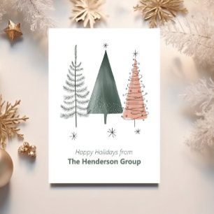 Cartão Postal Código QR da Companhia Comercial das Árvores de Fe