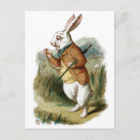 Coelho Branco de Alice no País das Maravilhas