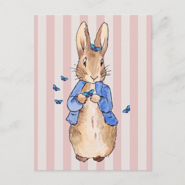 Cartão Postal Coelho Bunny (Frente)