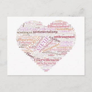 Cartão Postal coeur