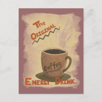 Cartão Postal Coffee - The Original Energy Drink