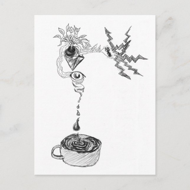 Cartão Postal Coffeeity (Frente)