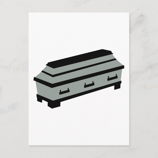 Cartão Postal Coffin (Frente)