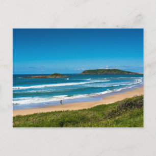 Cartão Postal Coffs Harbor Park praia mar Austrália