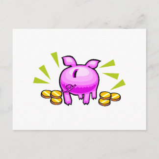 Cartão Postal Cofrinho