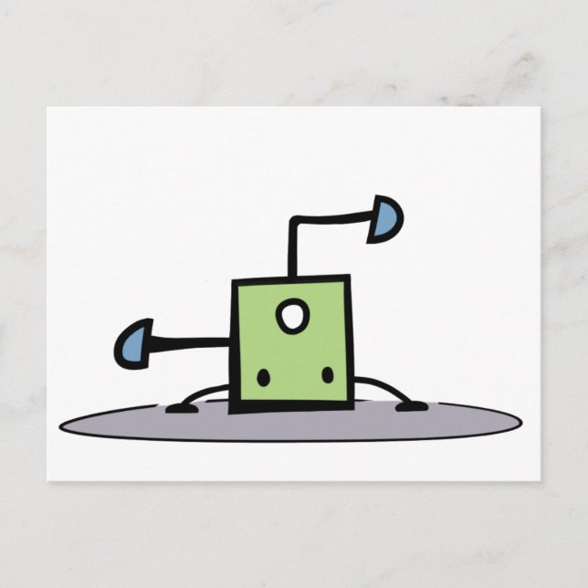 Cartão Postal Coisa do Romance Verde (Frente)