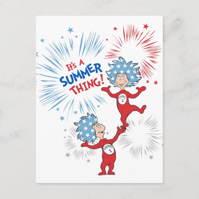 Cartão Postal Coisa Dois É Uma Coisa De Verão (Frente)