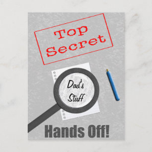 Cartão Postal Coisas do Papai Super Secreto