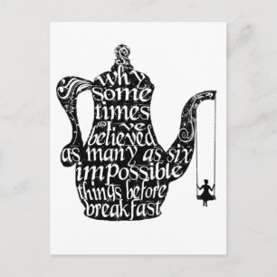 Cartão Postal Coisas impossíveis