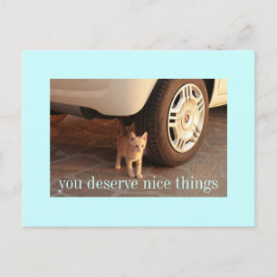 Cartão Postal coisas legais